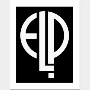 Emerson Lake And Palmer Elp Logo Posters and Art